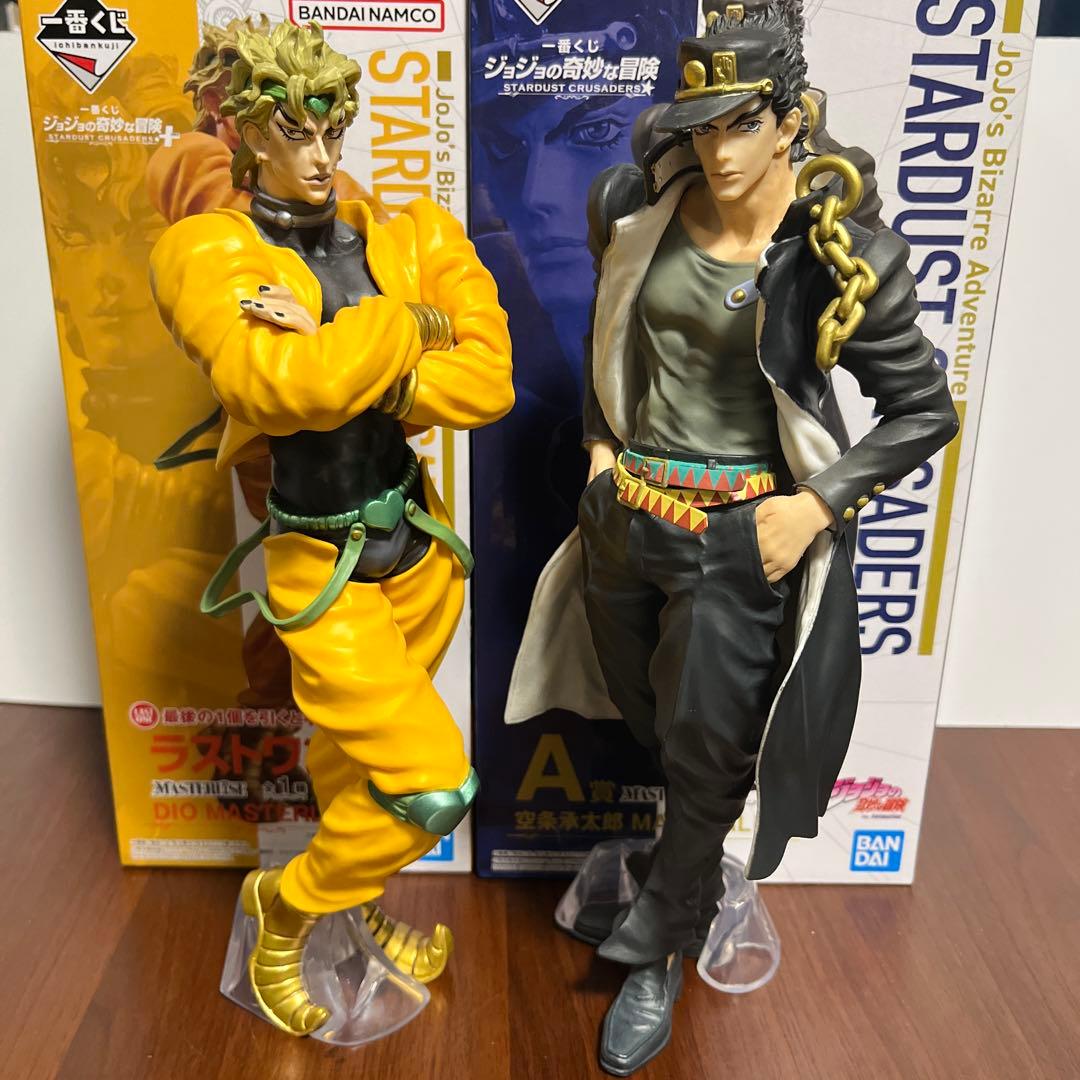 一番くじジョジョの奇妙な冒険 ラストワン賞DIO＆A賞空条承太郎セット