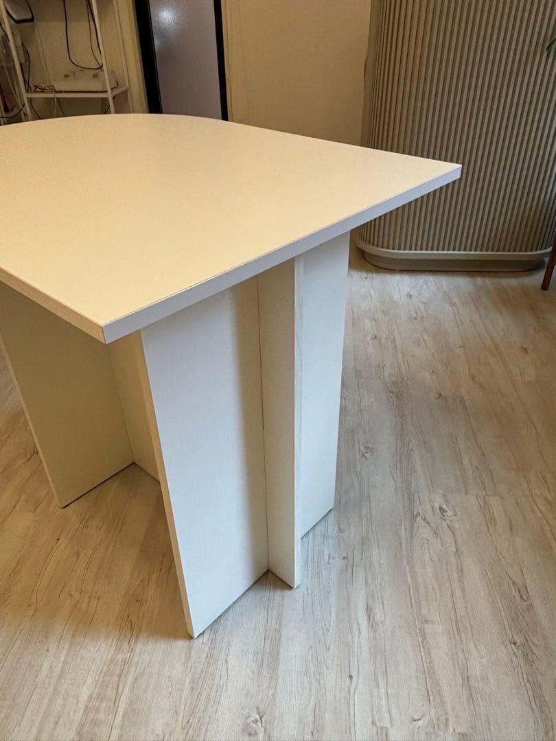 【韓国家具】ホームカフェ楕円テーブル