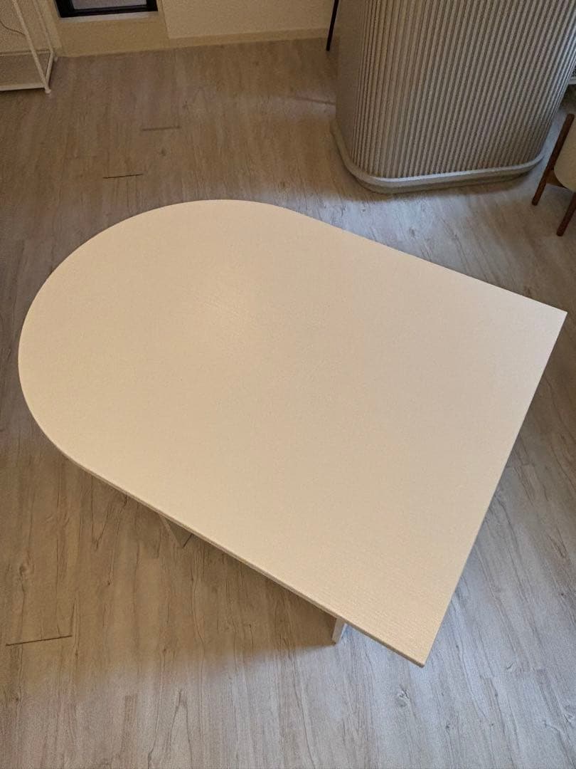 【韓国家具】ホームカフェ楕円テーブル