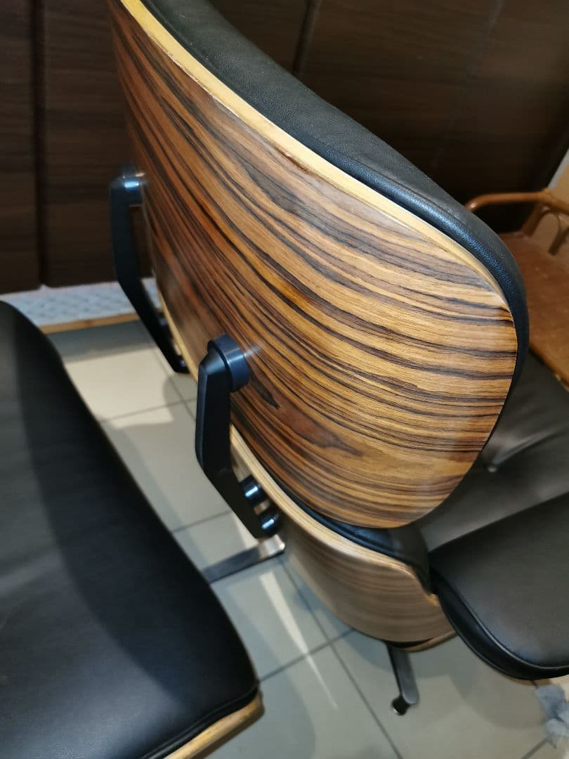 引取のみ　EAMES イームズ レプリカ　ラウンジチェア・オットマンセット