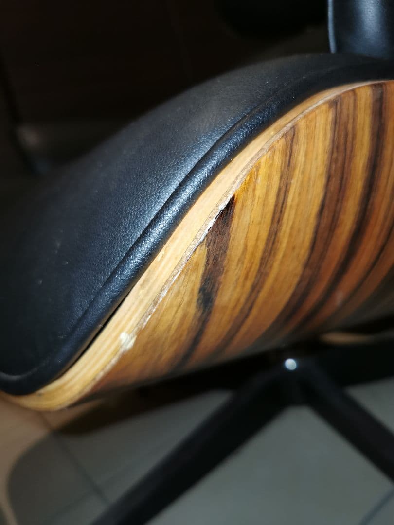 引取のみ　EAMES イームズ レプリカ　ラウンジチェア・オットマンセット