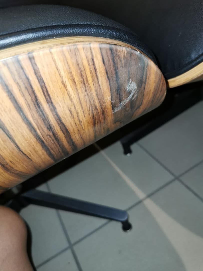 引取のみ　EAMES イームズ レプリカ　ラウンジチェア・オットマンセット