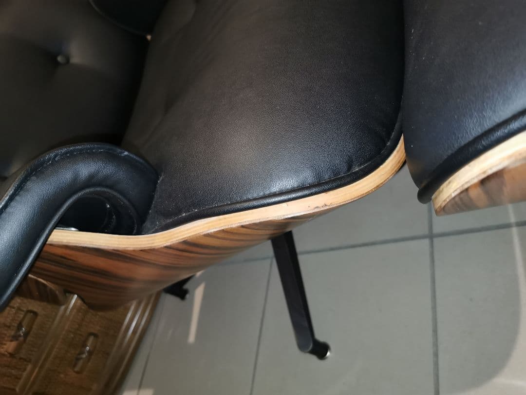 引取のみ　EAMES イームズ レプリカ　ラウンジチェア・オットマンセット