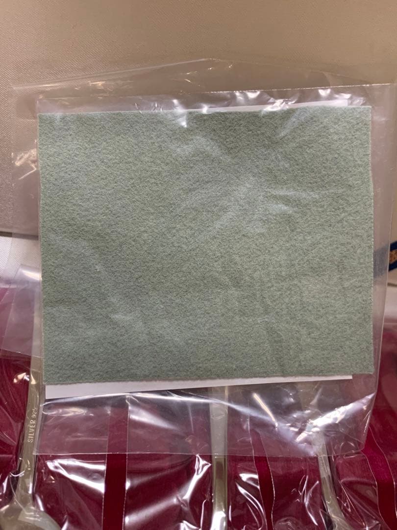 シルバー925 (スプーン 5本セット ケース、ポリシングクロス付)