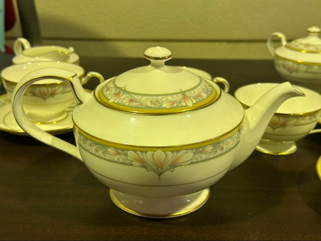 s2211 ノリタケ CHARLOTTE シャーロット ティーセット - メルカリ