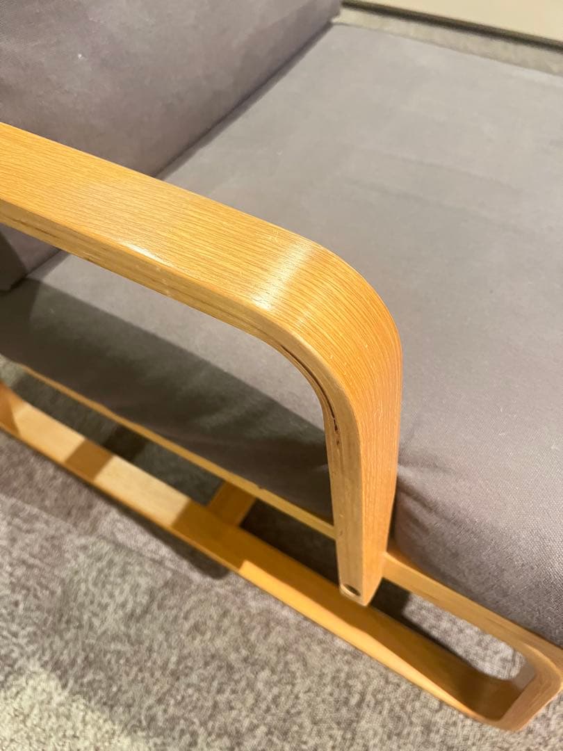 無印良品リビングでもダイニングでも使えるソファ①