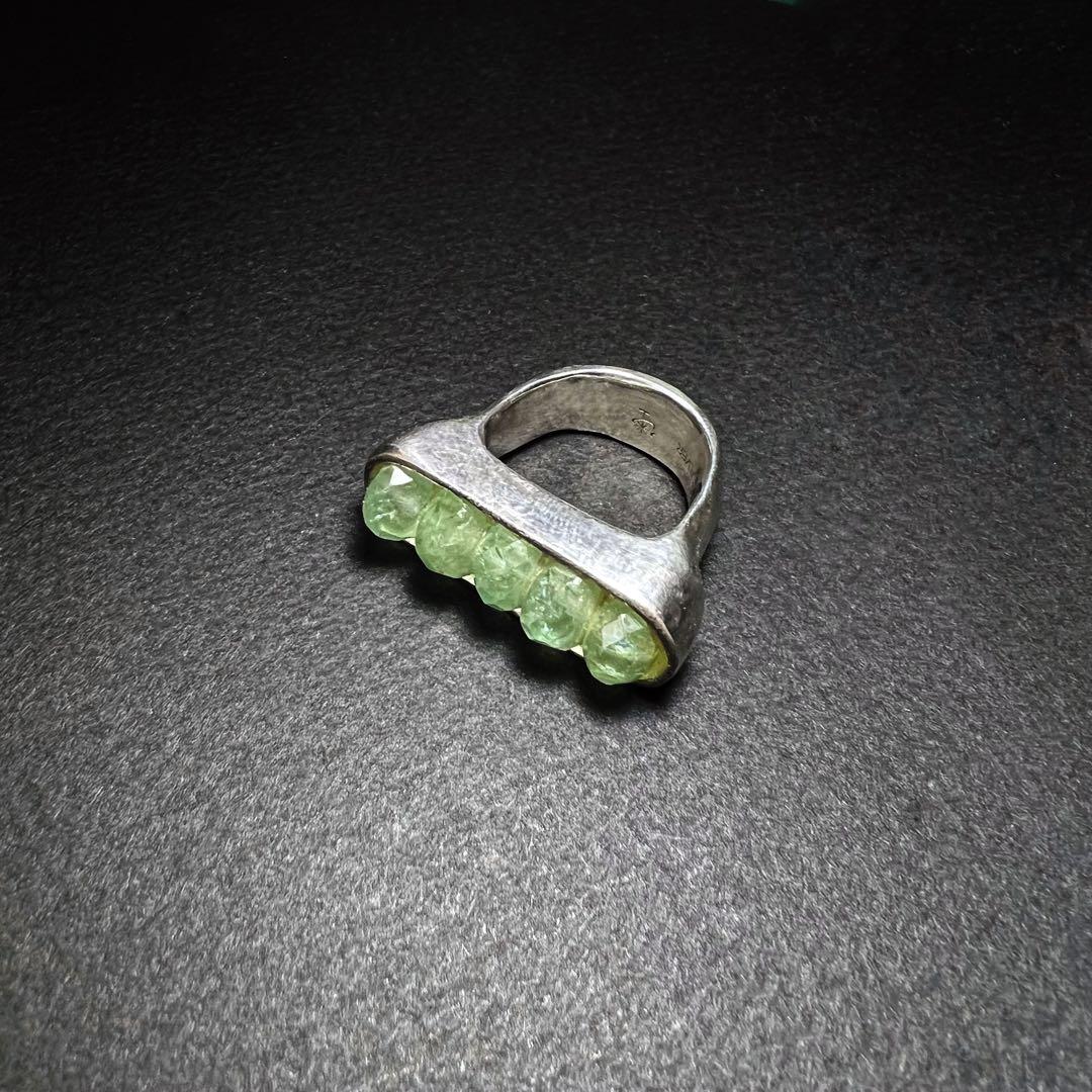 【指輪】フローライト シルバーリング