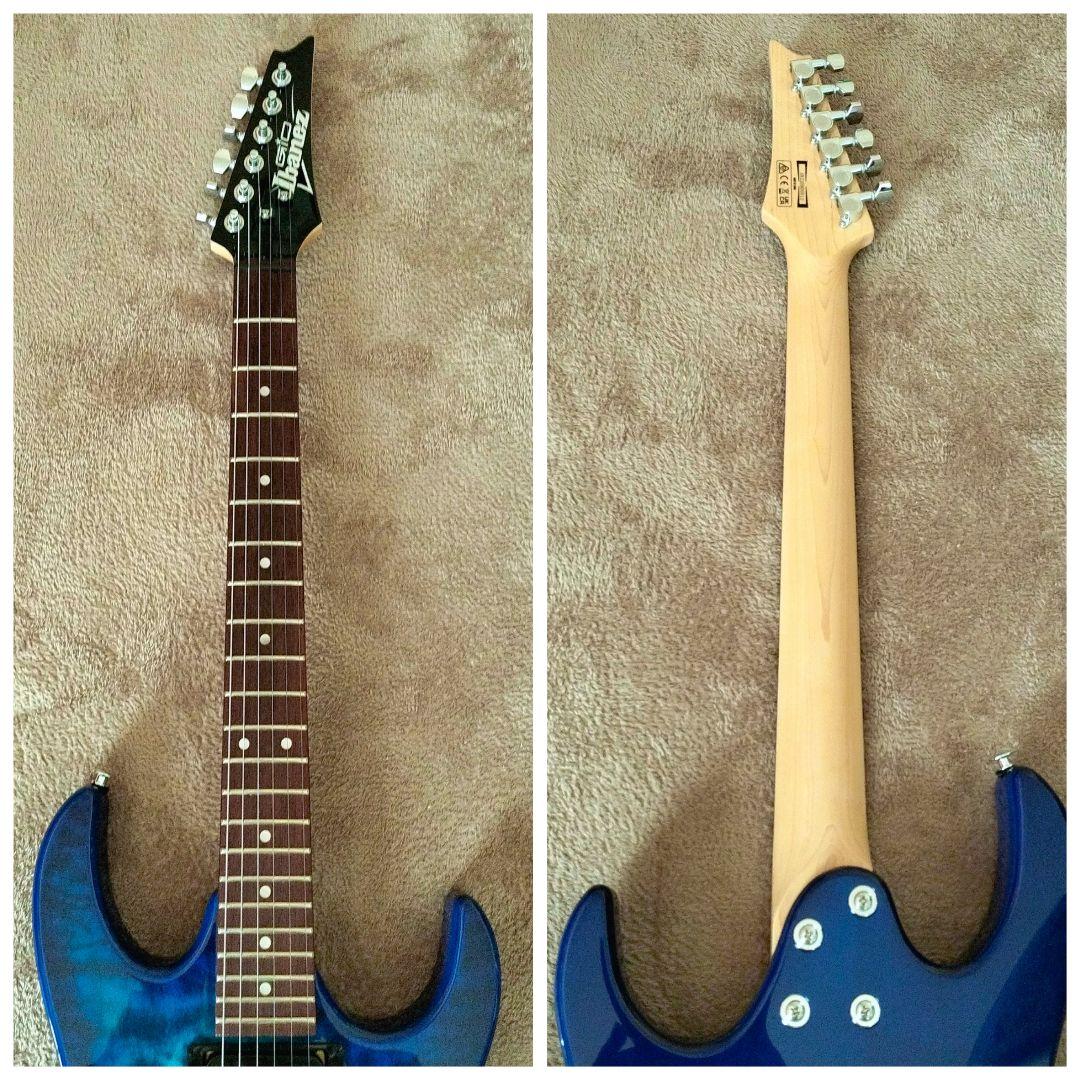 極美品】Ibanez Gioシリーズ 青系 キルトトップ ストラト - メルカリ