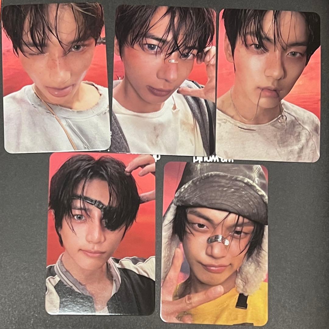 TXT トレカ TOGETHER afterglow コンプ 5枚 セット - メルカリ