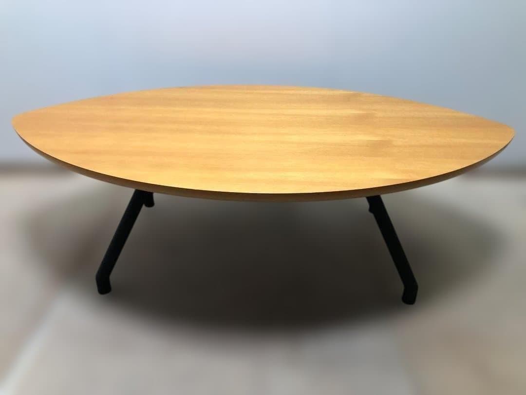 センターテーブル 楕円 シンプル ローテーブル おしゃれ 1230-