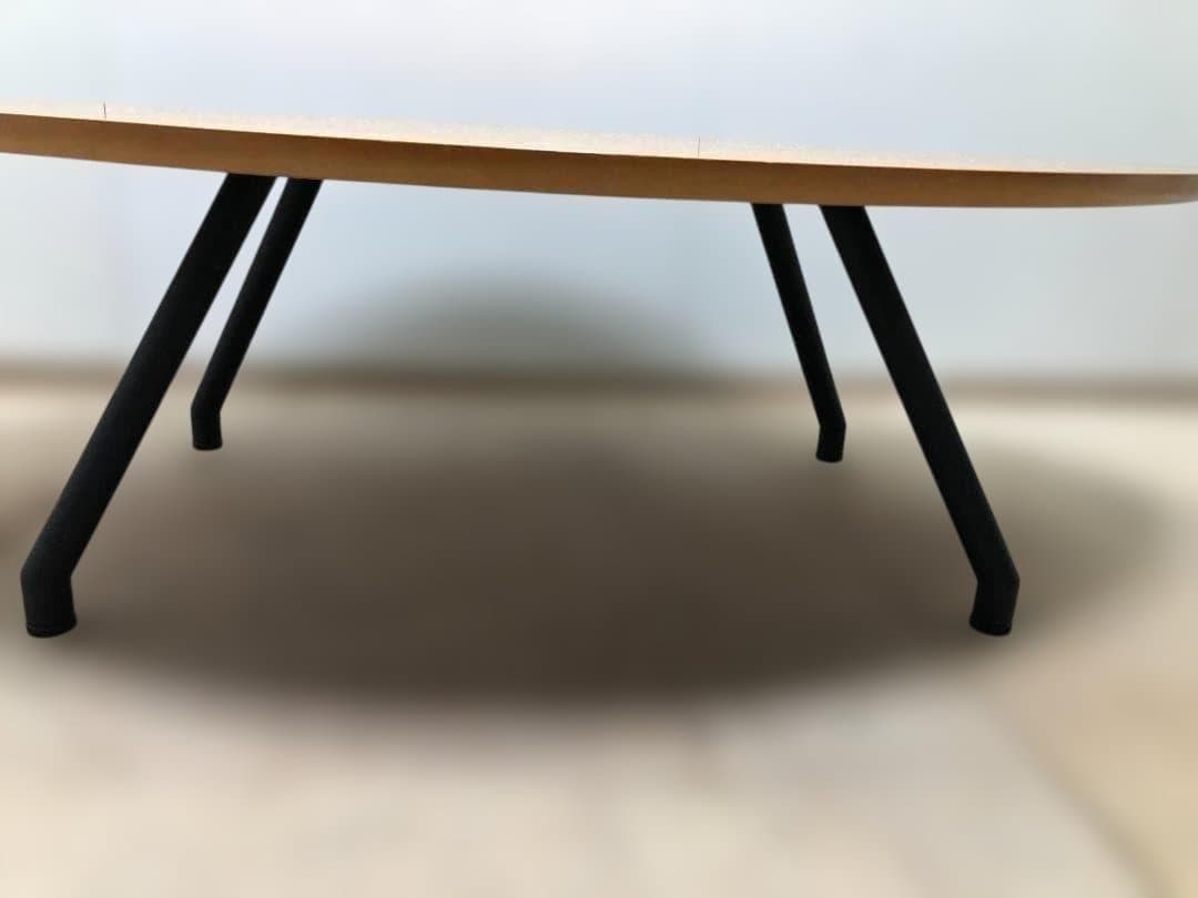 センターテーブル 楕円 シンプル ローテーブル おしゃれ 1230-