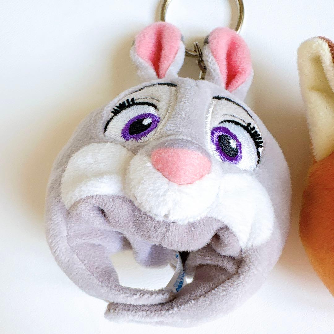 ディズニー ズートピア ファンキャップ キーチェーン ニック ジュディ