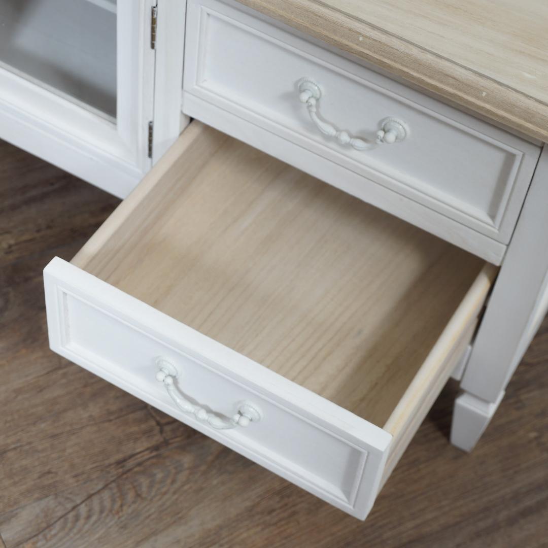 【新品・未使用】　　テレビラック　テレビ台　シャビー加工　テレビボード