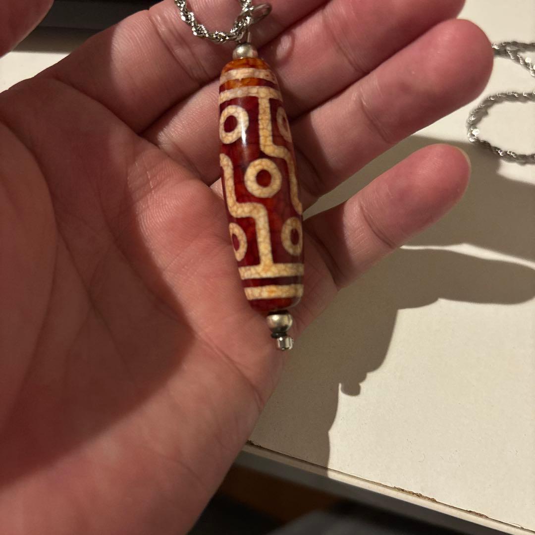 ピッカピカ！すっごいパワー！龍鱗鳳血天珠様！すんごい！めっちゃくちゃおすすめ！