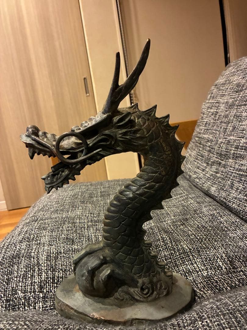 龍吐水口　真鍮製