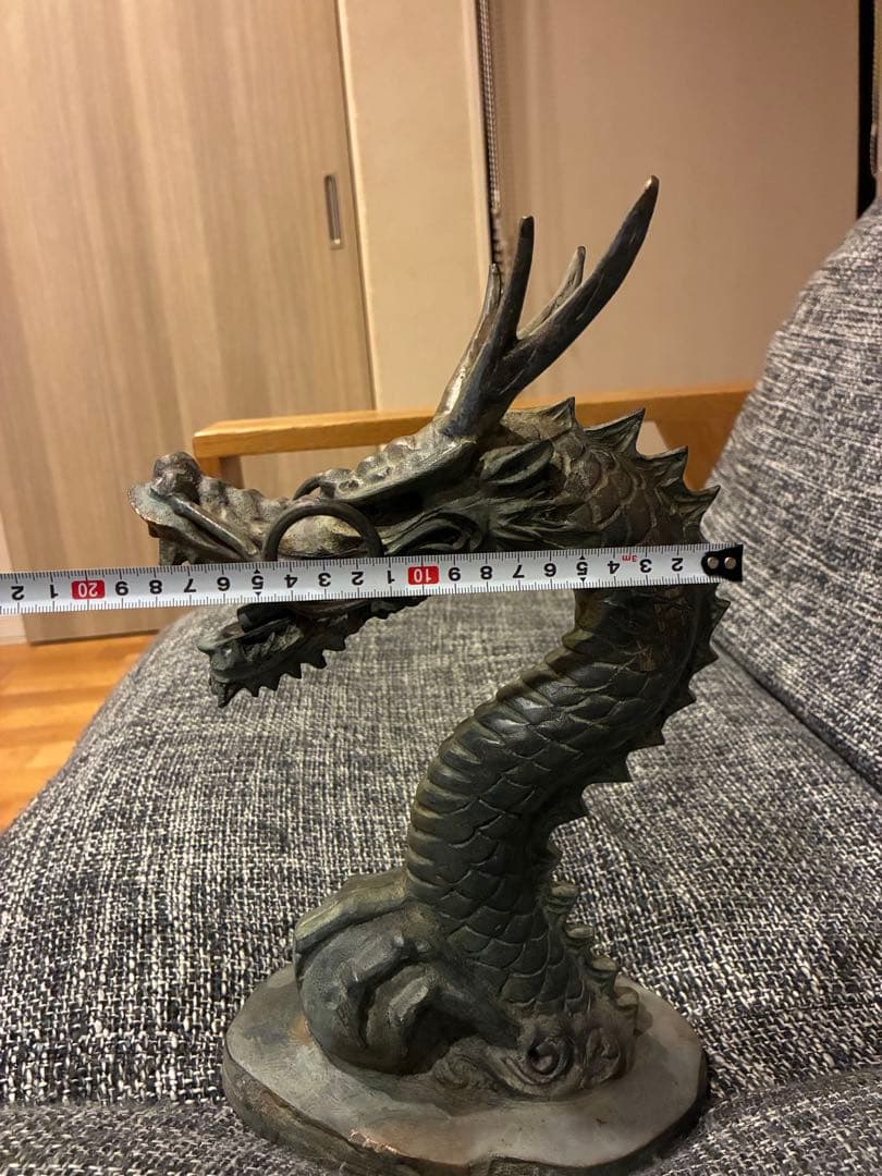 龍吐水口　真鍮製