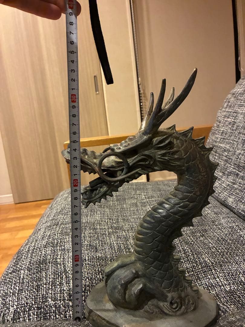 龍吐水口　真鍮製