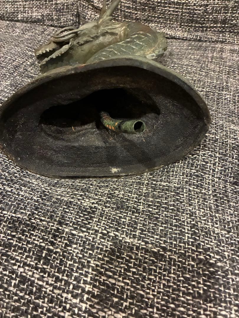 龍吐水口　真鍮製