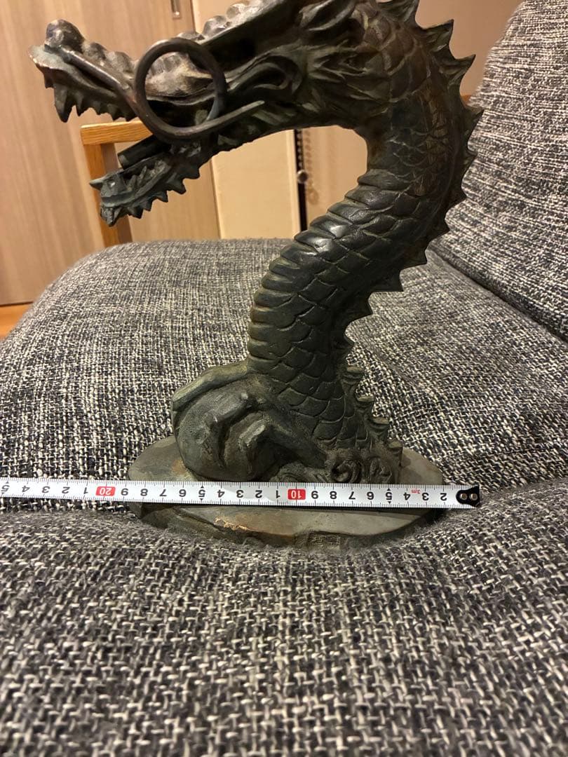 龍吐水口　真鍮製