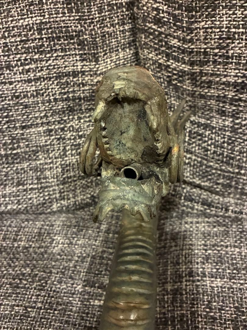 龍吐水口　真鍮製