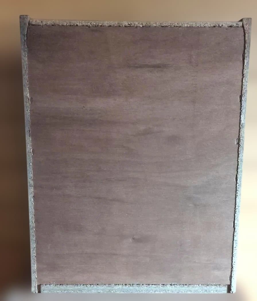 昭和レトロ　カセットテープラック(前面強化ガラス)