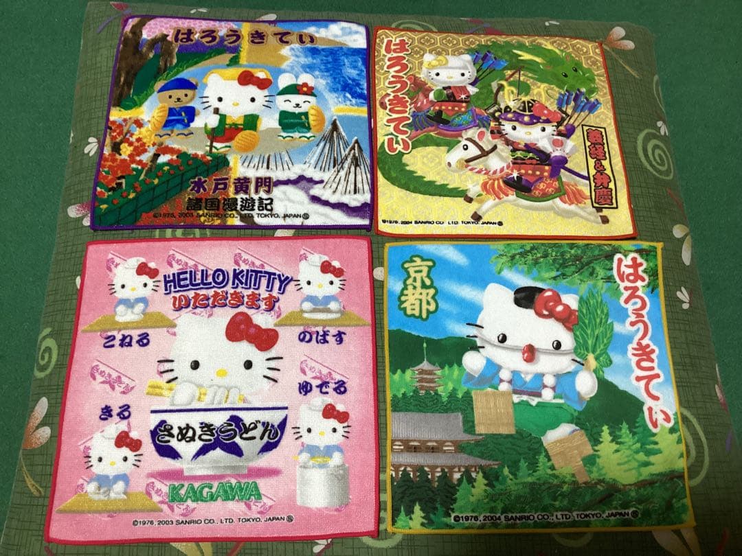 ハローキティ　ご当地タオルハンカチ