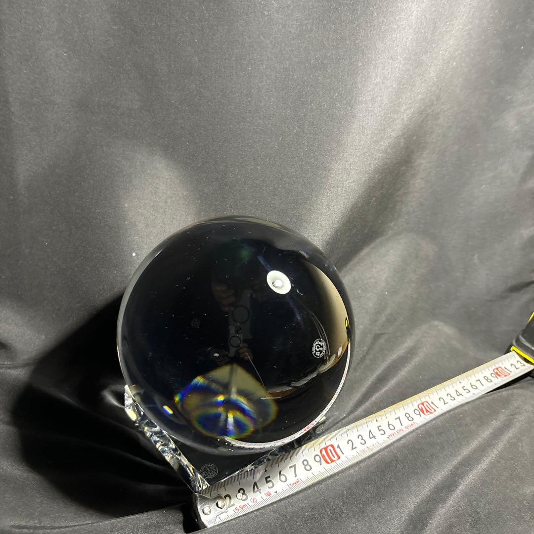 バカラ シリウス 水晶玉 15センチ 台座付き 丸玉 スフィア