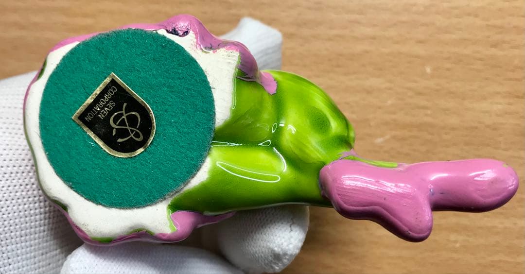 美品 【レトロ】カエル セブンコーポレーション　置物セット7体　かえる　蛙