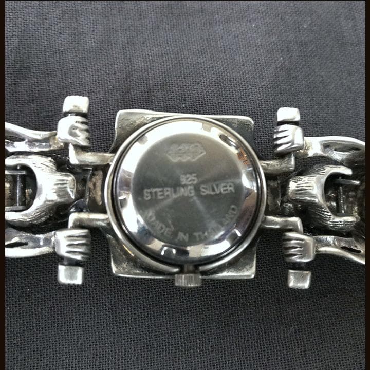 マーカサイトブレスウォッチＭＫ０７ヴィンテージ925　ルビーアイパンサー