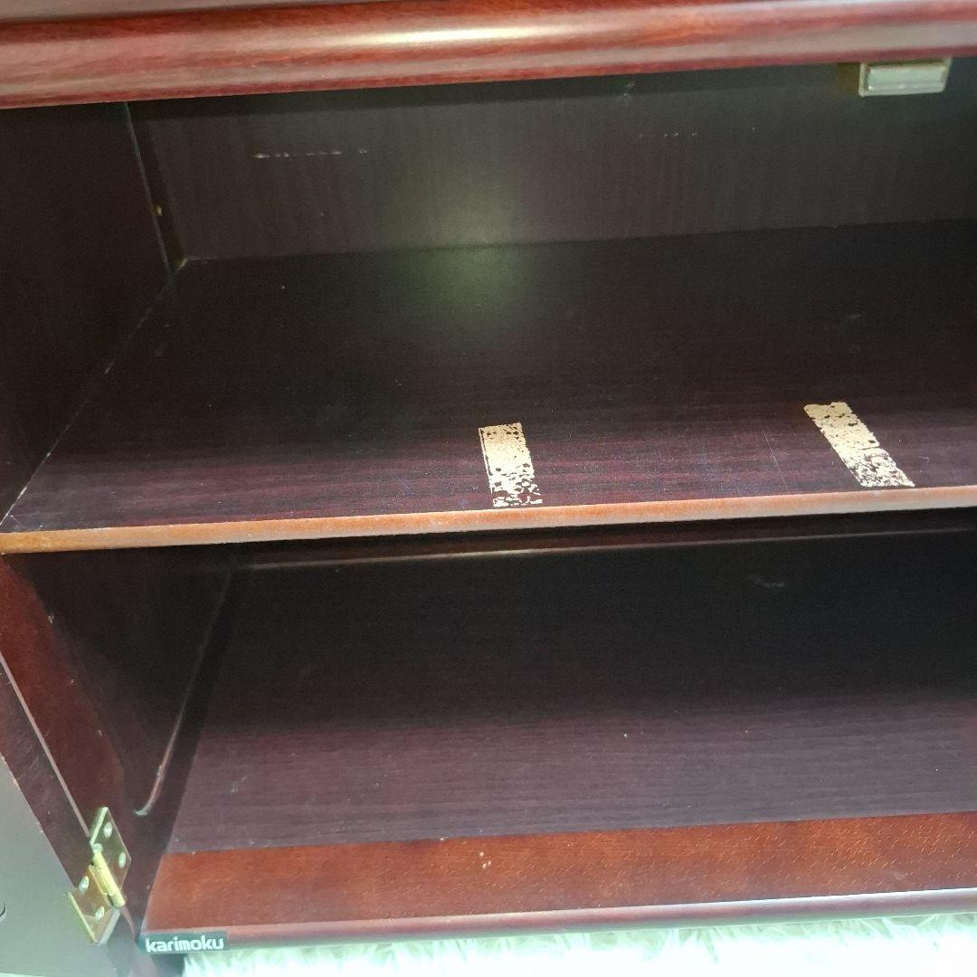 karimoku カリモク オールドカリモク 電話台 ファックス台