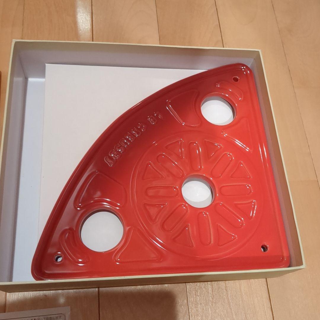 LE CREUSET ラムカンスタンド レッド