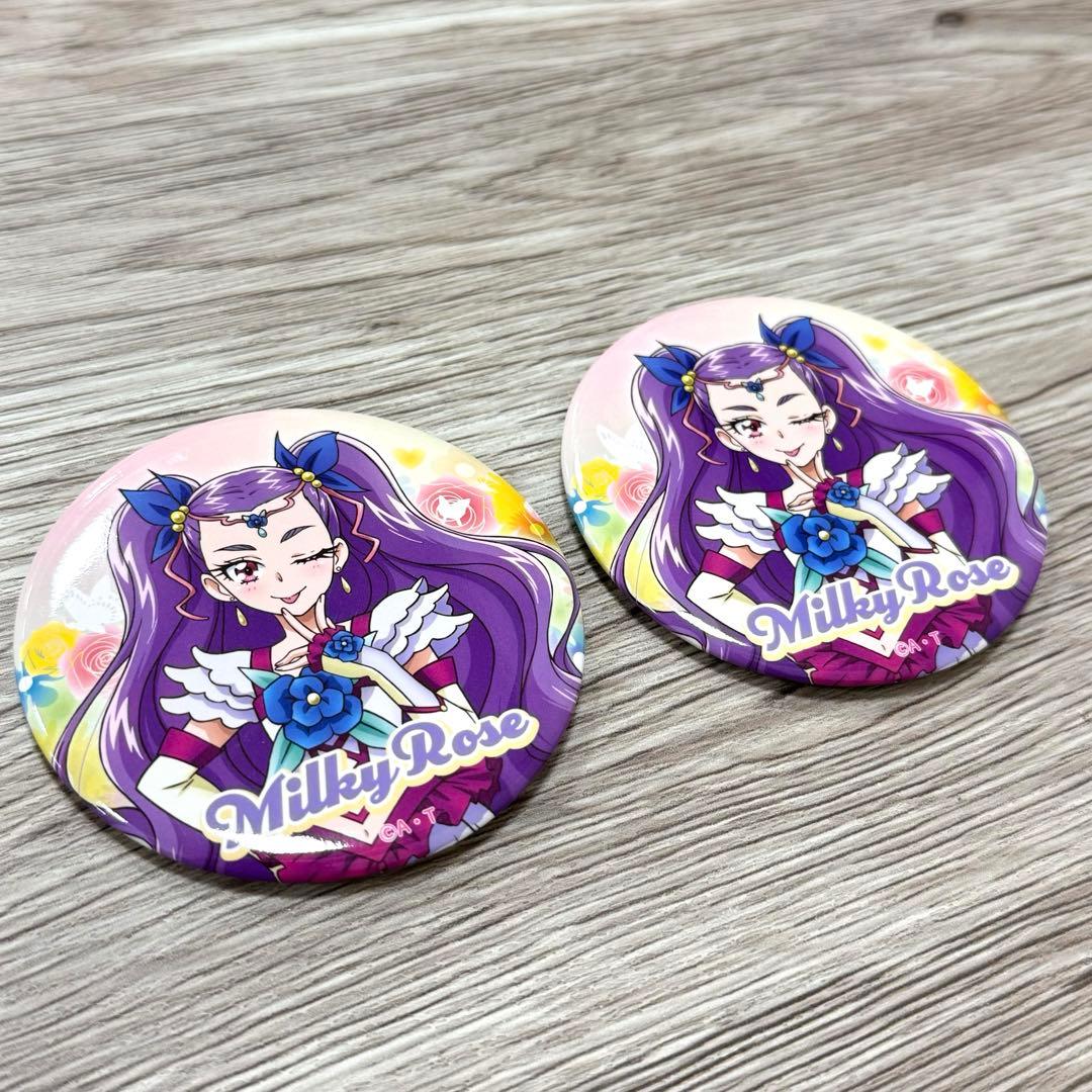 全プリキュア展 Yes!プリキュア5gogoランダム缶バッジ ミルキィローズ