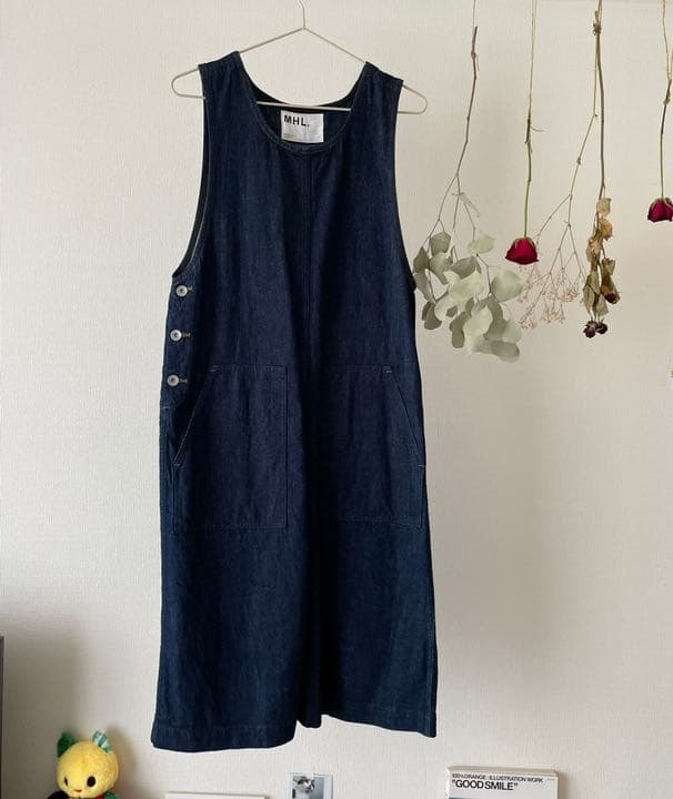 MHL. デニムサロペット ダントン オーシバル ブレディ ジムフレックス