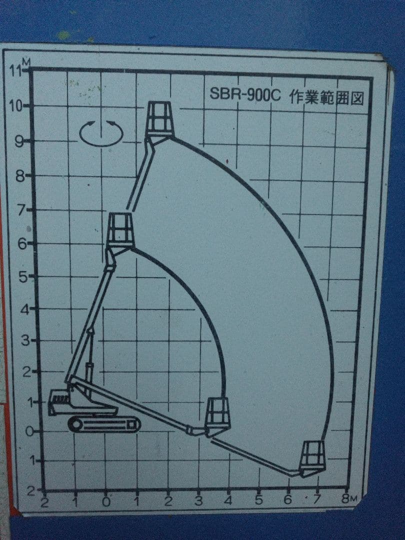 高所作業車 クローラー(ディーゼル) ユンボ