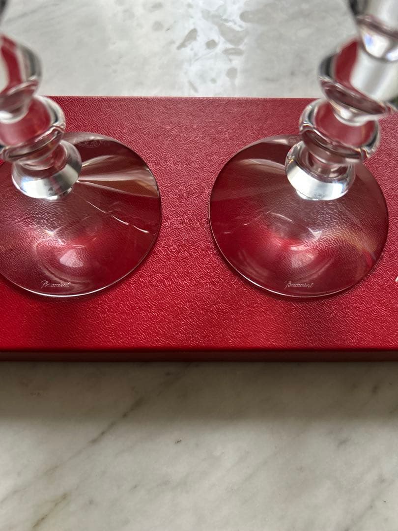 バカラ　ベガ　ワイングラス 新品　6連ステム　2脚