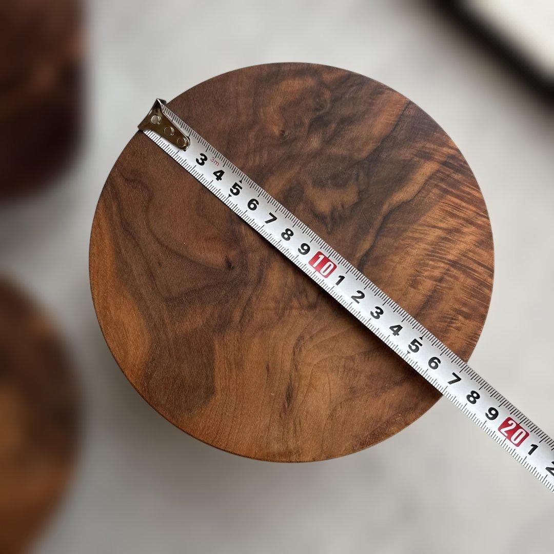 a.depeche アデペシュ ヌーン ガラス×ウォルナット 保存容器 3個