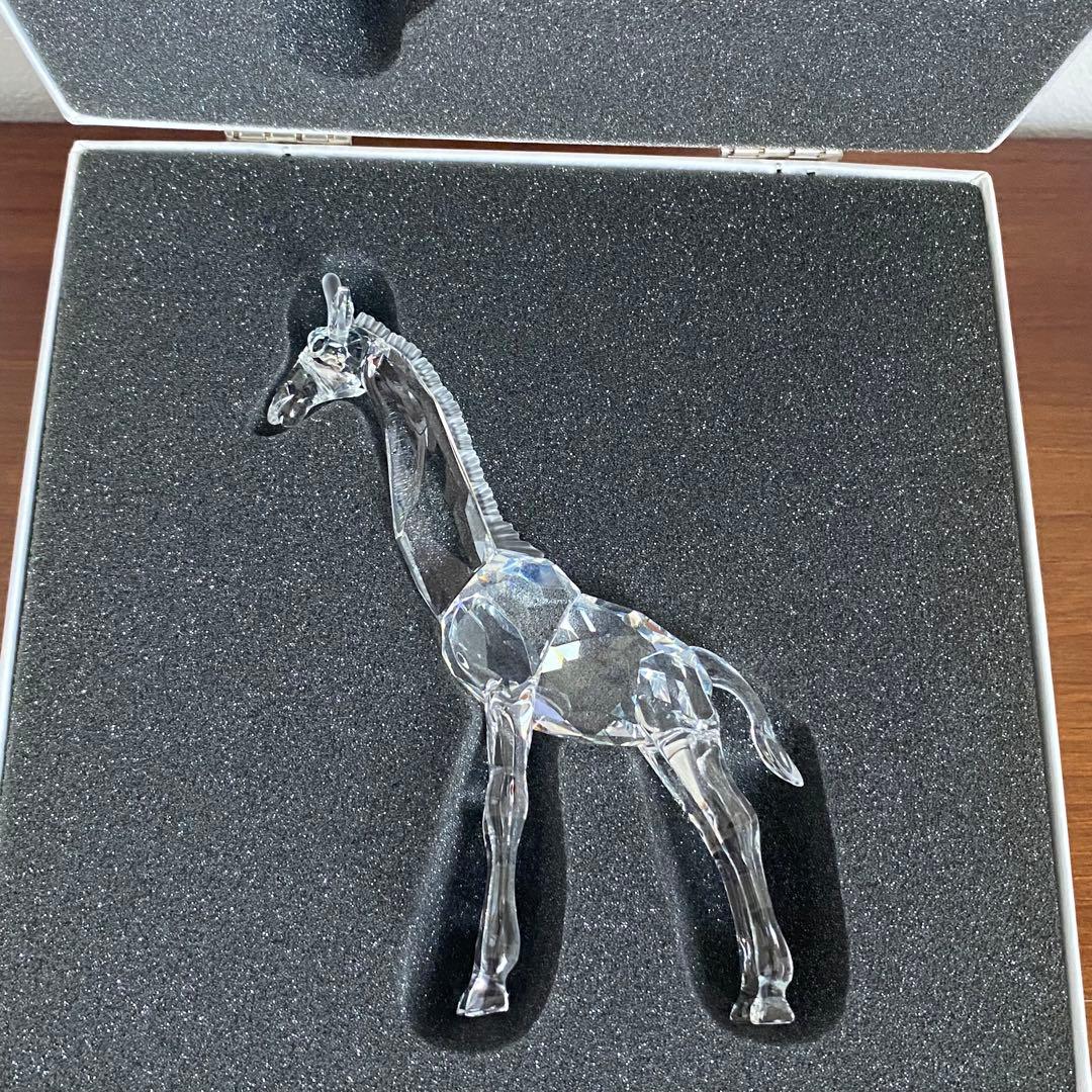 SWAROVSKI スワロフスキー クリスタル ベビーキリン 置物