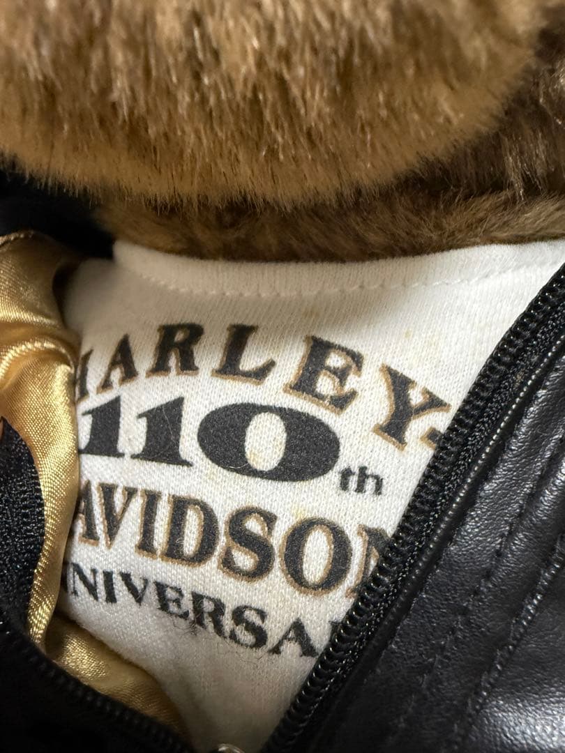 ハーレーダビッドソン　110周年　限定テディベア