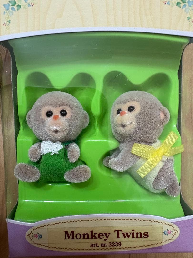 シルバニアファミリー サルのふたご赤ちゃん monkeytwins - メルカリ