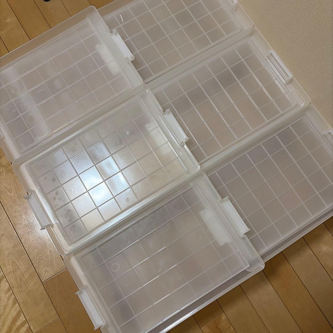 販売終了品 ポリプロピレンキャリーボックス ・ロック付 6個セット