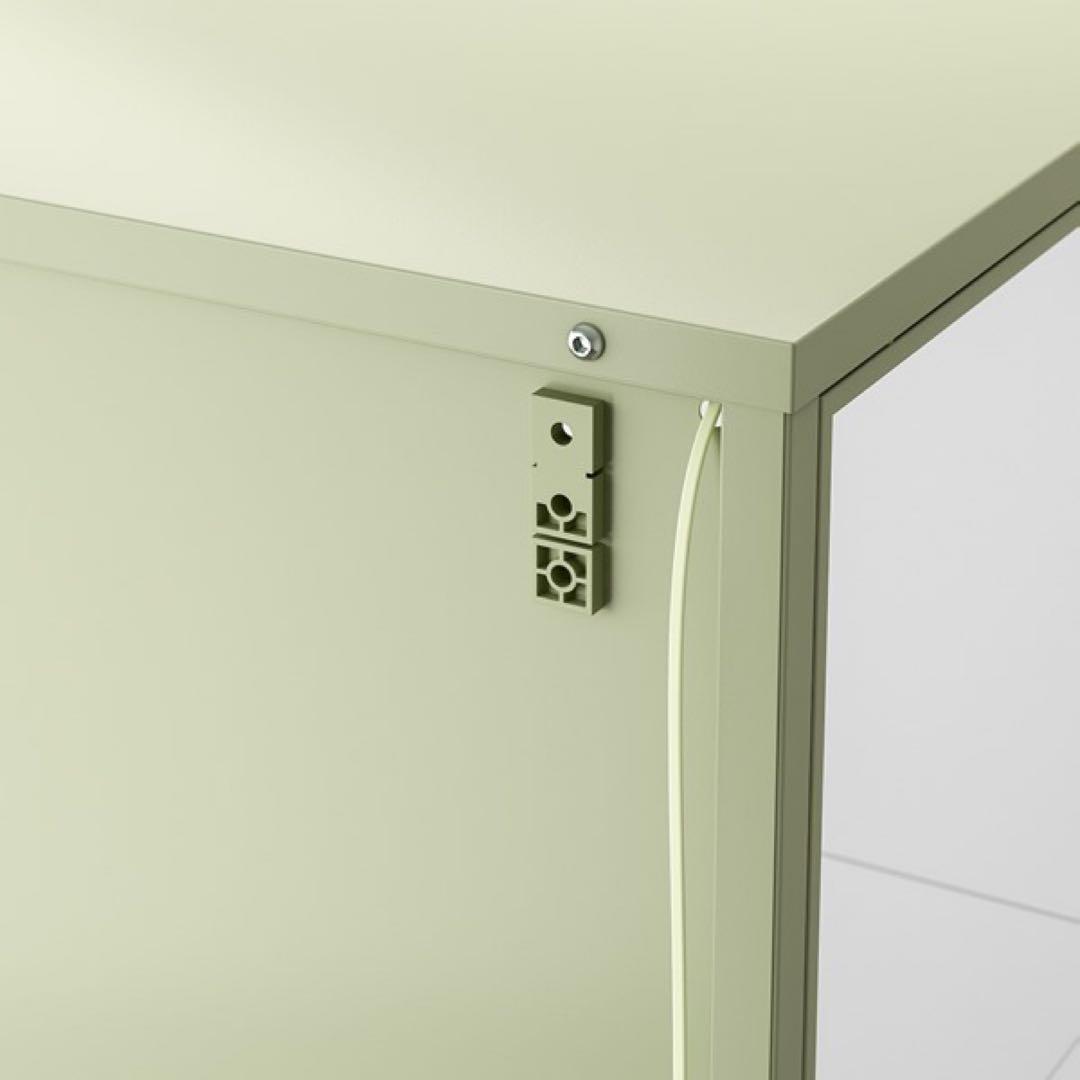 IKEA RUDSTA ルードスタ コレクションケース ライトグリーン