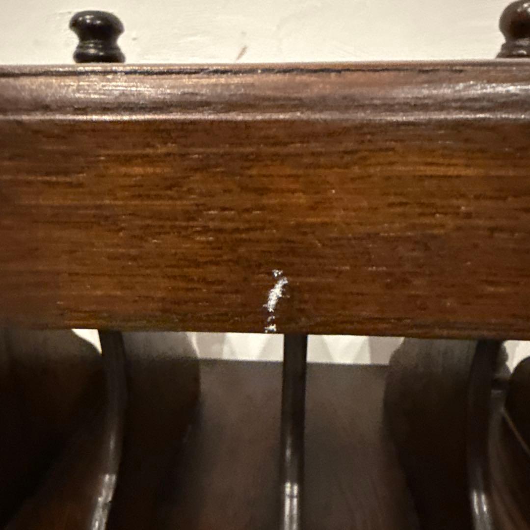 年末年始saleヴィンテージ　マガジンラック　引き出し付き　2