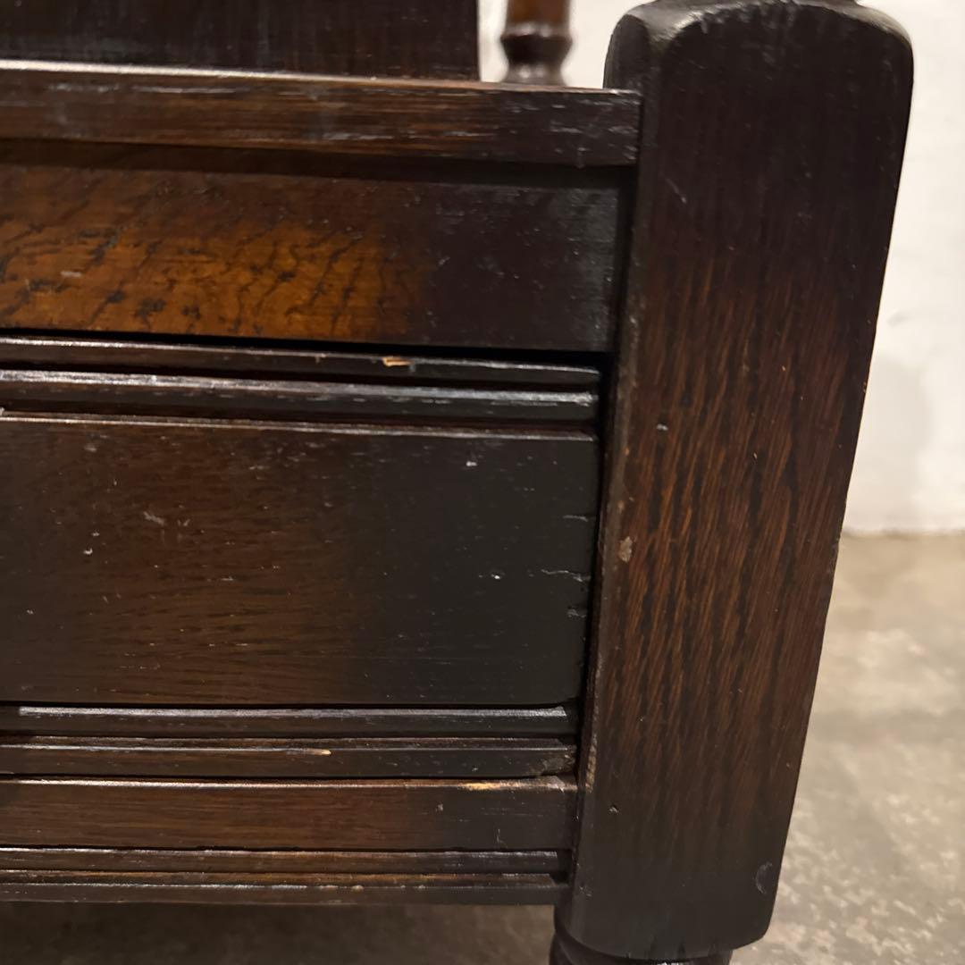 年末年始saleヴィンテージ　マガジンラック　引き出し付き　2