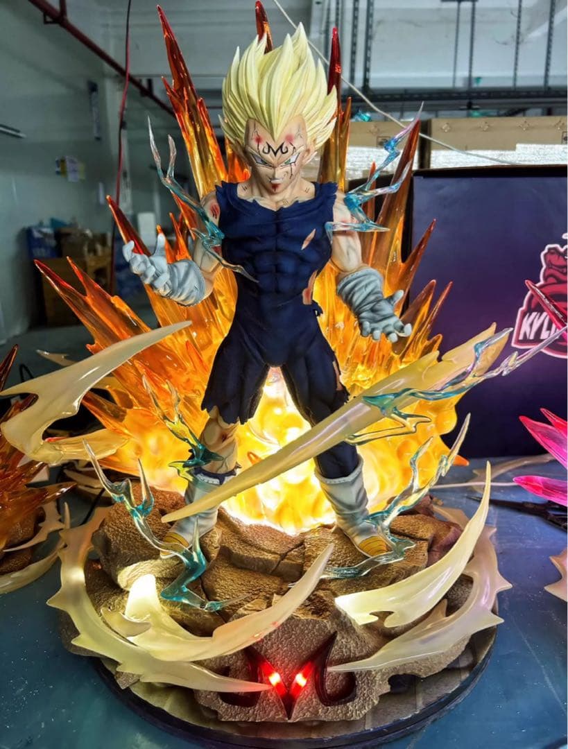 ドラゴンボール ベジータ ガレキ ガレージキット スタチュー X⑤⑥