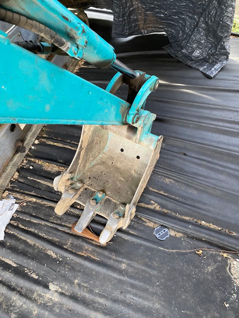 KUBOTA クボタ　RX-141 ミニバックホー 3爪バケット付き