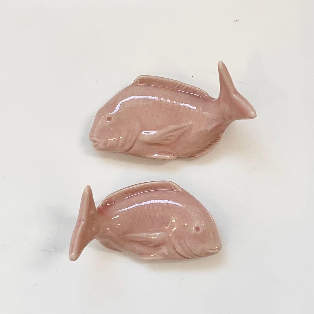 鯛の箸置き 一対(ペア) 朝倉文夫(写) 朝倉彫塑館 B - メルカリ