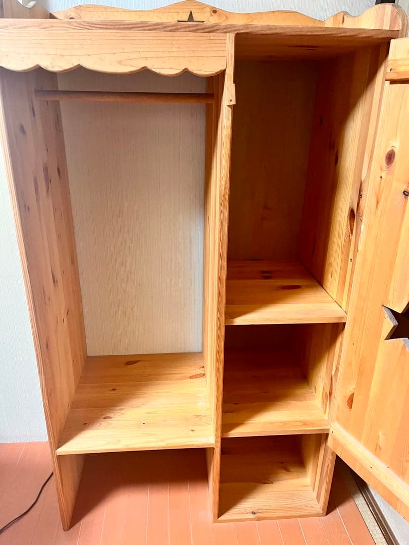 ⭐︎値下げしました⭐︎カントリー家具　木製ハンガーラック