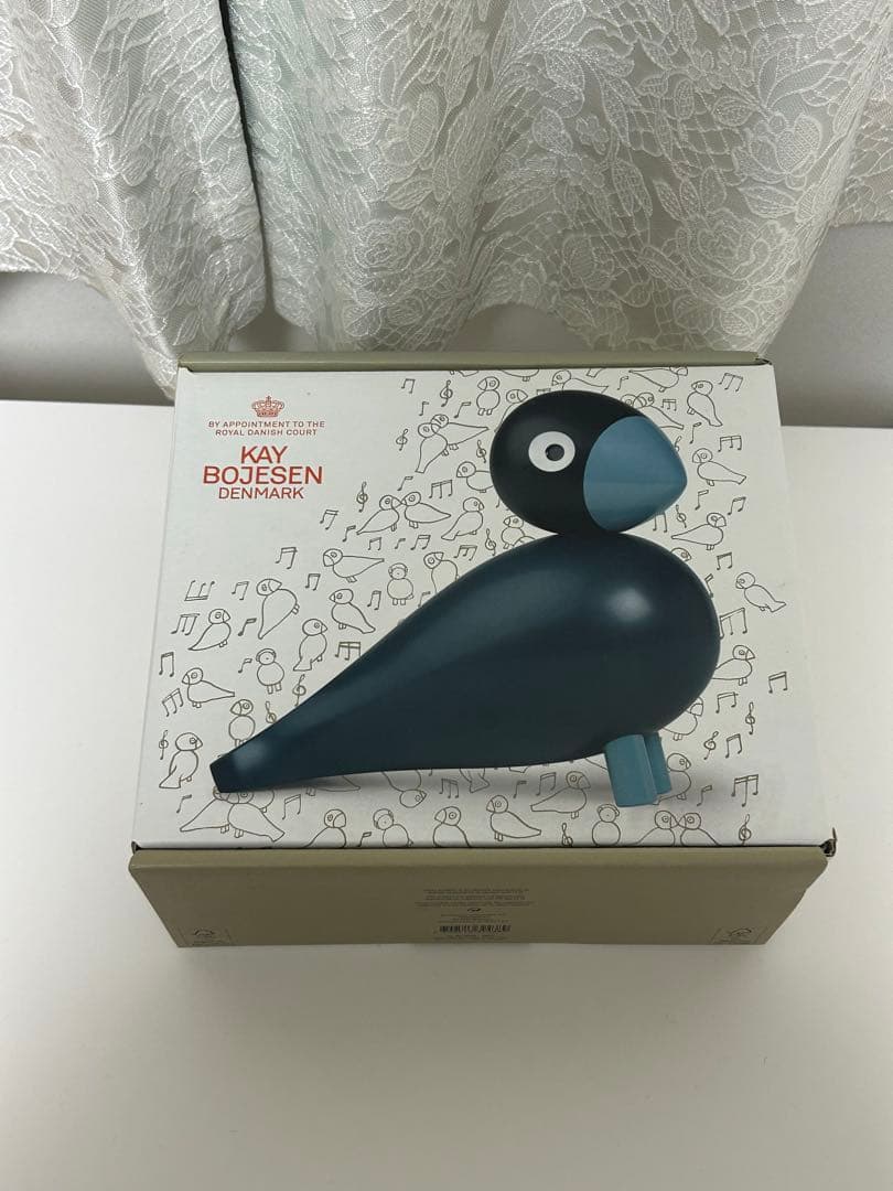 Kay Bojesen ミッドナイトブルー バード - メルカリ
