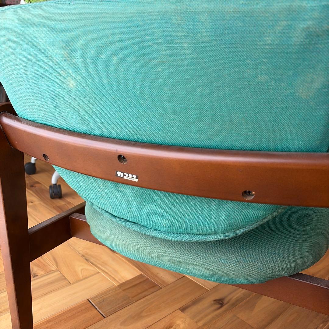 70s オールドカリモク ロビーアームチェア ミッドセンチュリー モダン