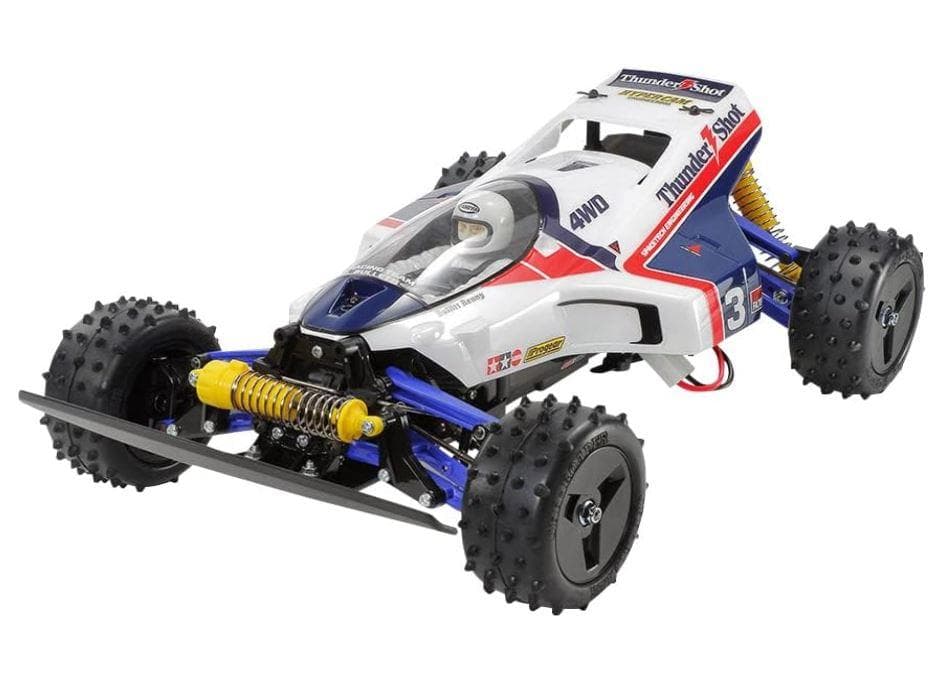 【未開封】タミヤ1/10 電動RC4WDレーシングバギー《サンダーショット》